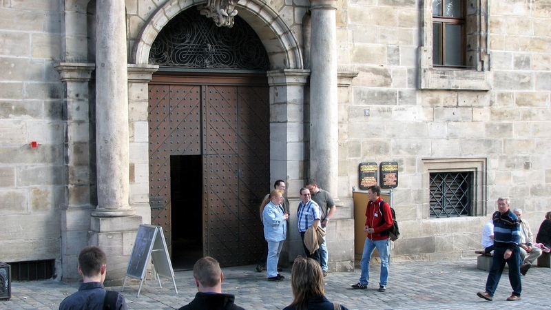 Entrance of the 